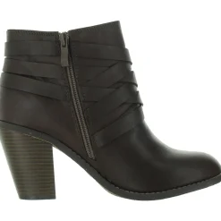 007104 Block Heel Ankle Boots