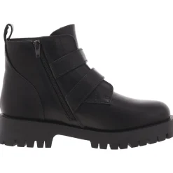 007670 Lugged Sole Ankle Boots