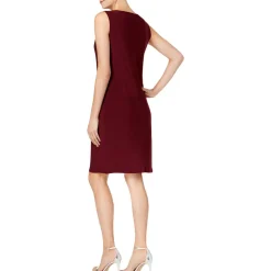 2 Piece Metallic Sleeveless Dress and Jacket Set