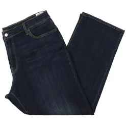 181 Tencel Dark Wash Straight Leg Jeans