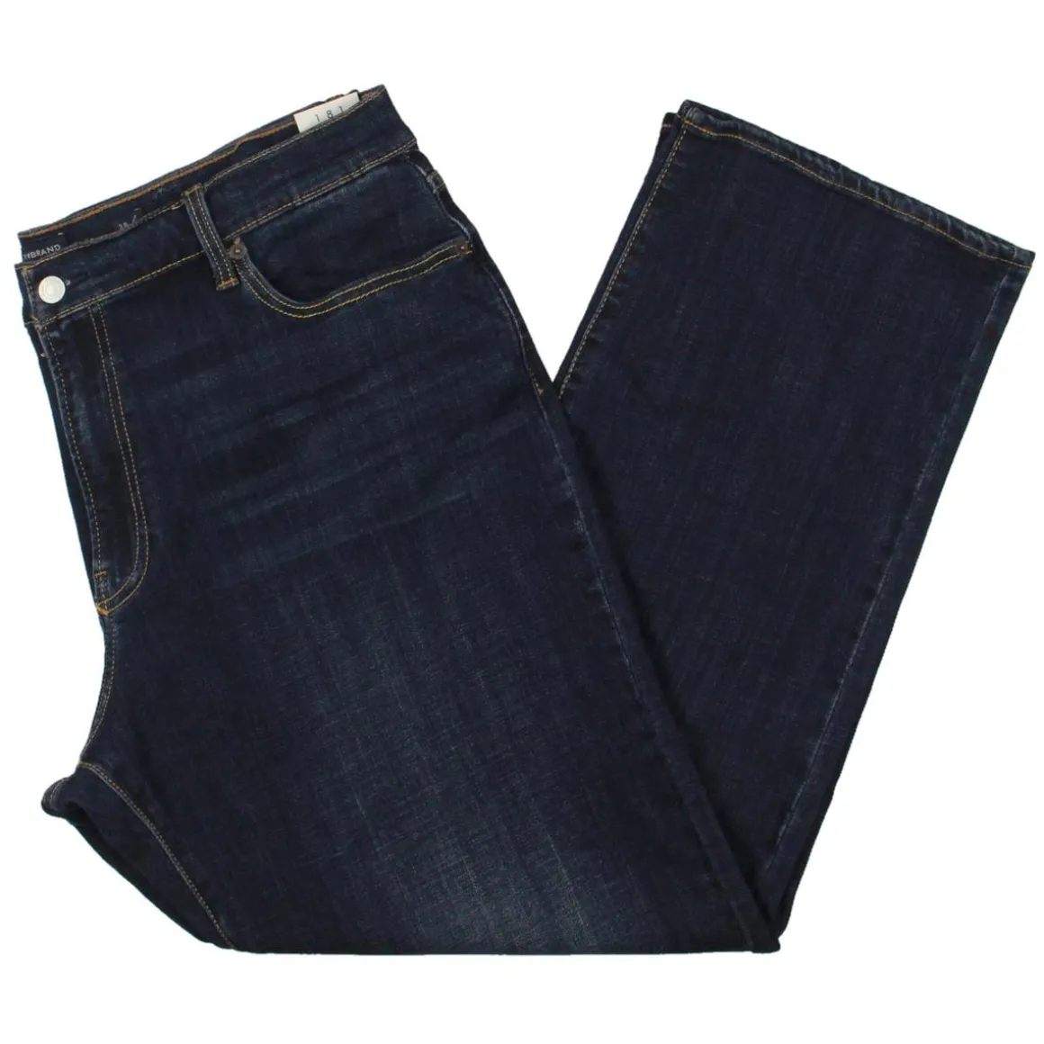 181 Tencel Dark Wash Straight Leg Jeans