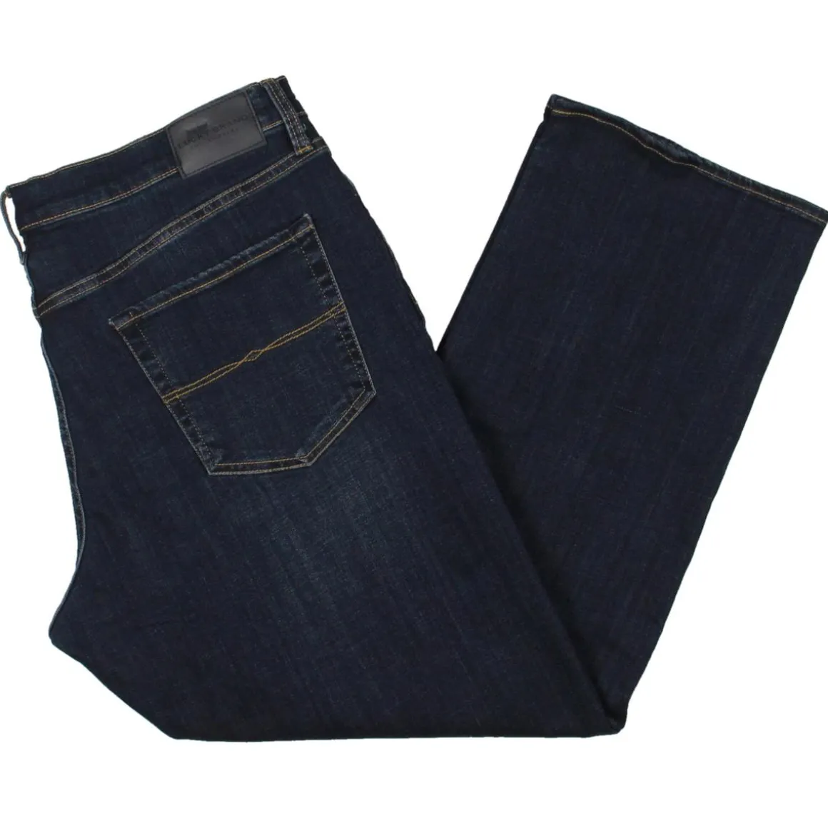 181 Tencel Dark Wash Straight Leg Jeans