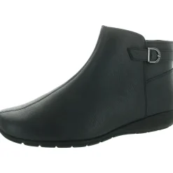 AARA Zipper Ankle Boots