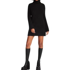 Abbie Knit Cowl Neck Sweaterdress