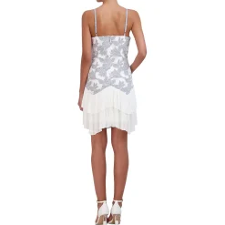 Above Knee Lace Mini Dress