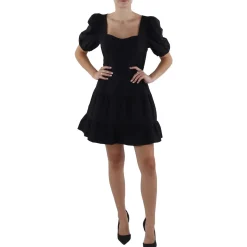 Above Knee Tiered Babydoll Dress