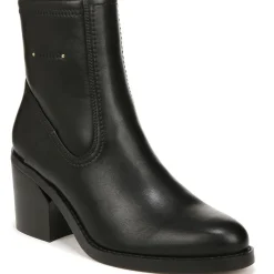 Abril Faux Leather Short Mid-Calf Boots