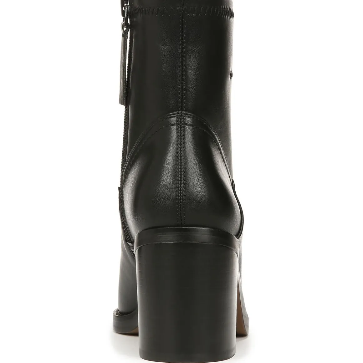 Abril Faux Leather Short Mid-Calf Boots