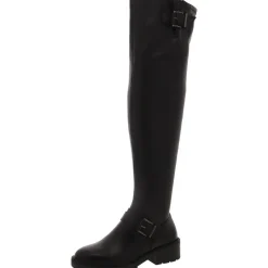 Abrila Faux Leather Tall Over-The-Knee Boots