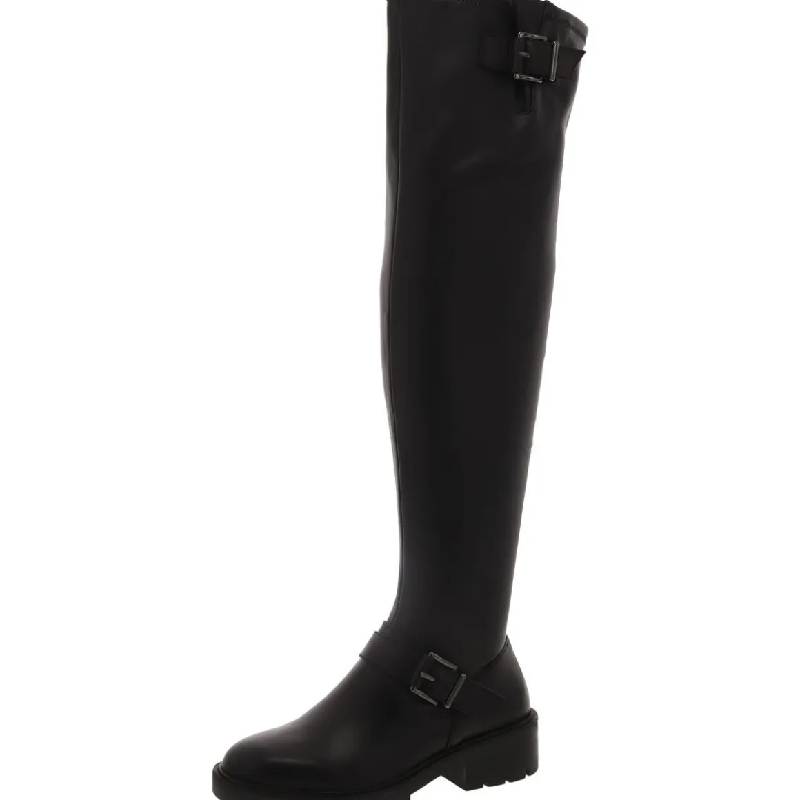 Abrila Faux Leather Tall Over-The-Knee Boots
