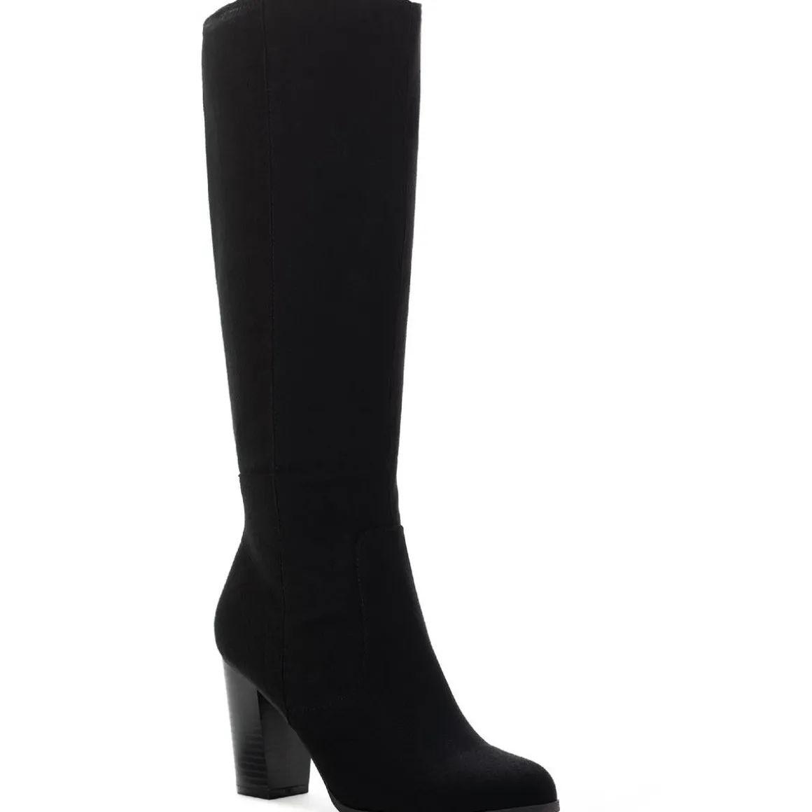 Addyy Faux Suede Wide Calf Knee-High Boots