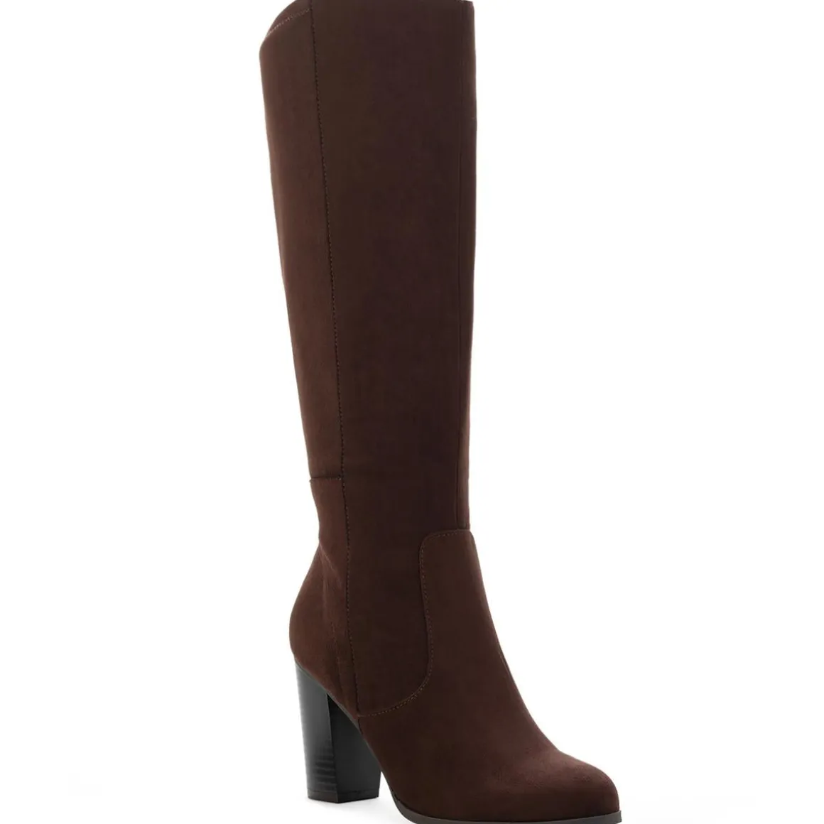 Addyypwc Faux Leather Wide Calf Knee-High Boots