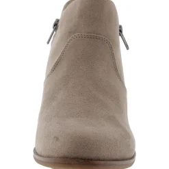 Adelinee Padded Insole Almond Toe Ankle Boots