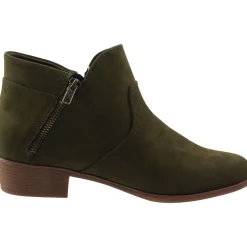 Adelinee Padded Insole Almond Toe Ankle Boots