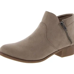 Adelinee Padded Insole Almond Toe Ankle Boots