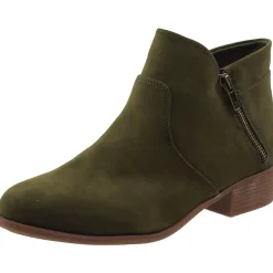 Adelinee Padded Insole Almond Toe Ankle Boots