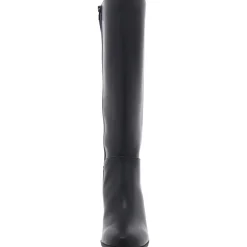 Adonnys Zippered Round Toe Knee-High Boots