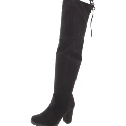 Adora Zip Up Pull On Over-The-Knee Boots