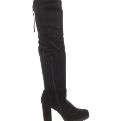 Adora Zip Up Pull On Over-The-Knee Boots