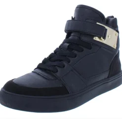 Adorree Faux Leather Fashion Sneakers