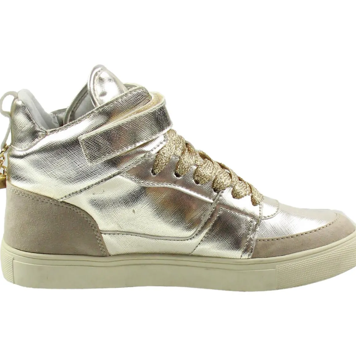 Adorree Faux Leather Fashion Sneakers