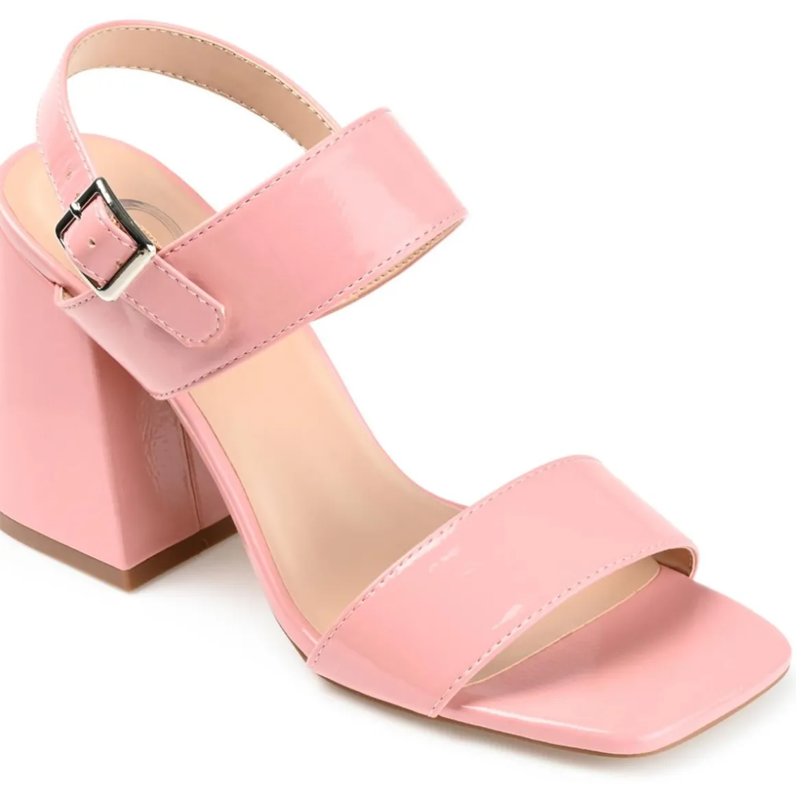 Adras Ankle Square Open Toe Ankle Strap