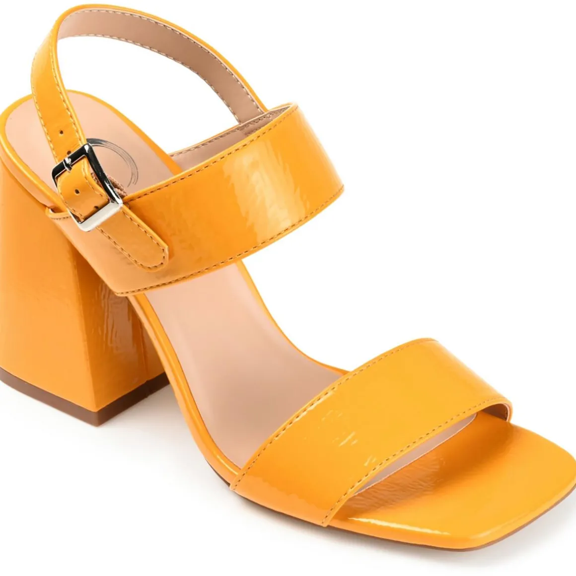 Adras Ankle Square Open Toe Ankle Strap