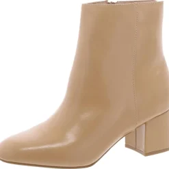 ADRIA Faux Leather Ankle Boots