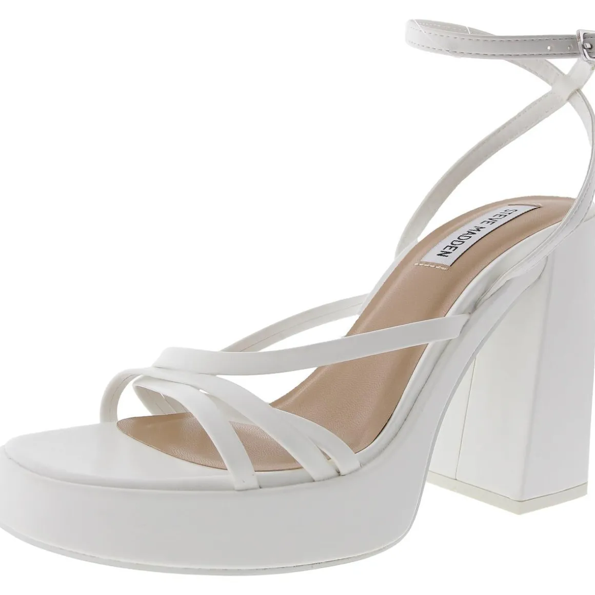 Affection Strappy Patent Platform Sandals