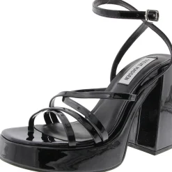 Affection Strappy Patent Platform Sandals