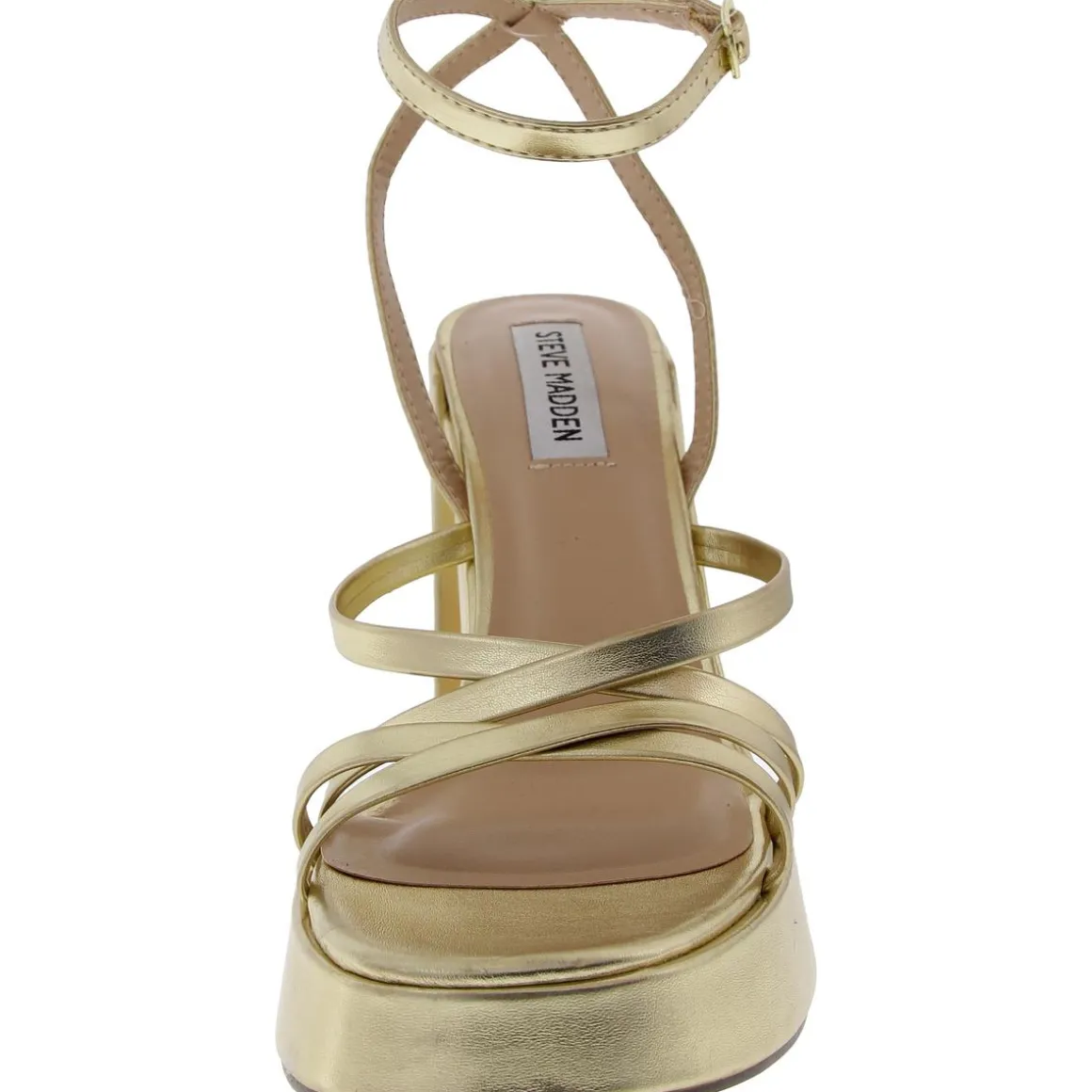 Affection Strappy Patent Platform Sandals