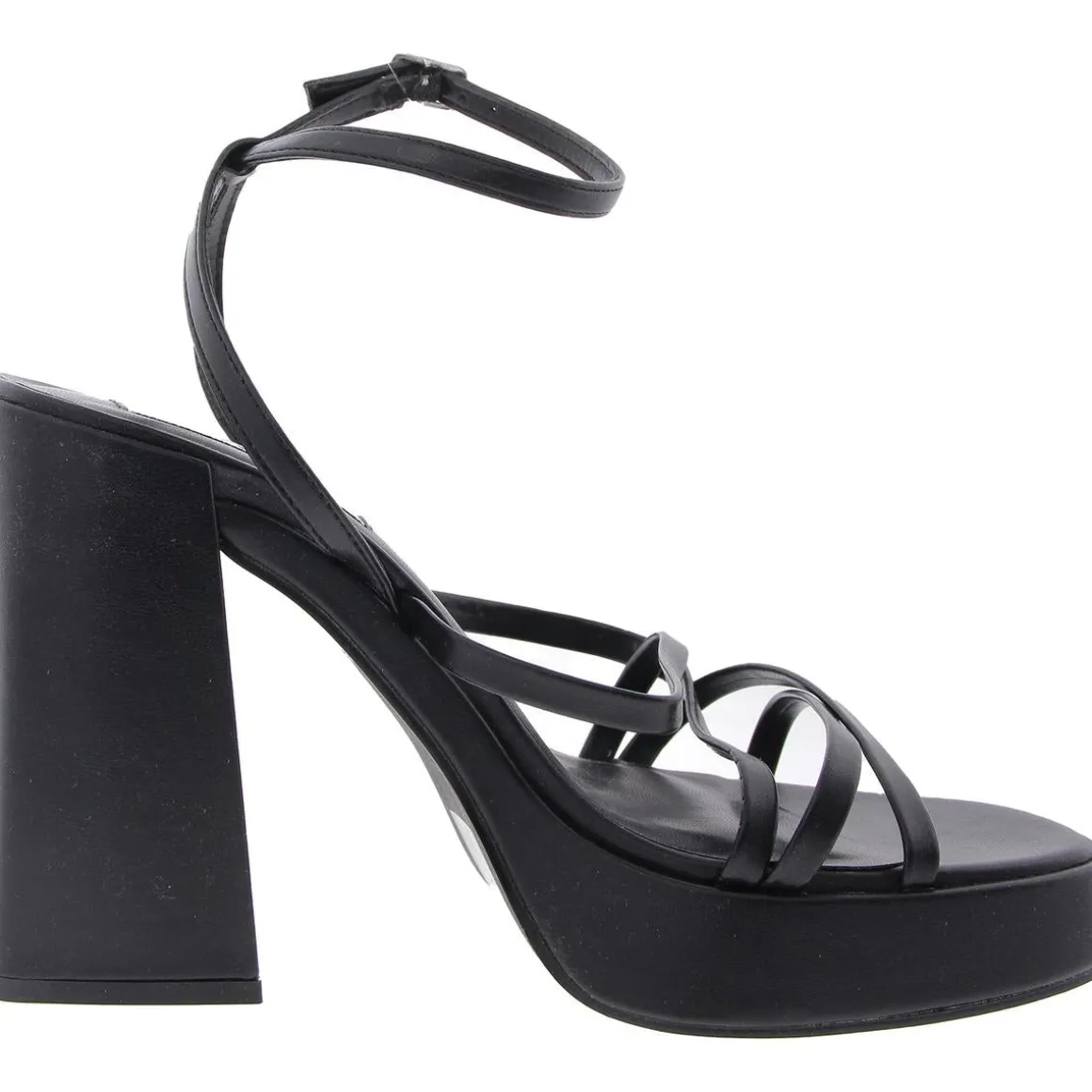 Affection Strappy Patent Platform Sandals