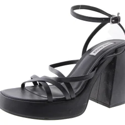 Affection Strappy Patent Platform Sandals