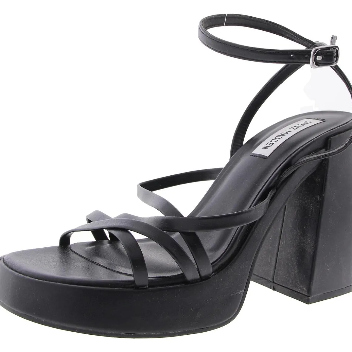 Affection Strappy Patent Platform Sandals