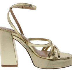 Affection Strappy Patent Platform Sandals