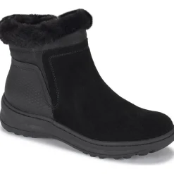 AIDAN Faux Suede Faux Fur Booties