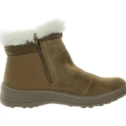 AIDAN Faux Suede Faux Fur Booties