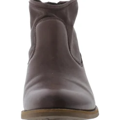 AISLEY Almond Toe Block Heel Ankle Boots