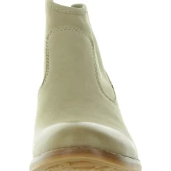 Aisley Leather Stacked Ankle Boots