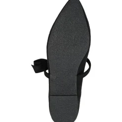 Aizlynn Faux Suede Bow Mary Janes