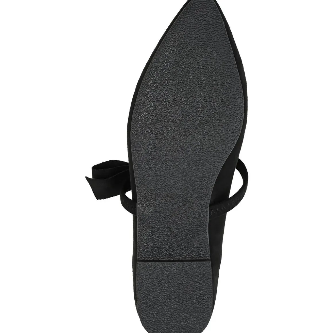 Aizlynn Faux Suede Bow Mary Janes