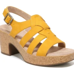 Aki Faux Leather Peep-Toe Platform Sandals