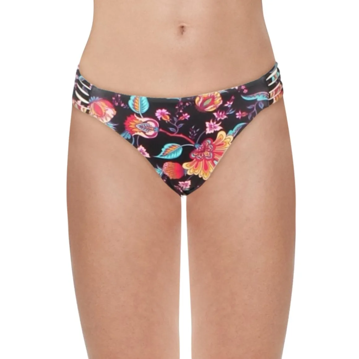Alana Floral Strings Swim Bottom Separates