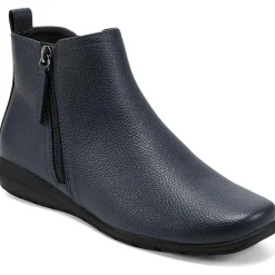 Aleena 3 Faux Leather Ankle Booties