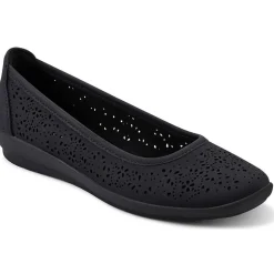 Alessia 3 Padded Insole Faux Leather Ballet Flats