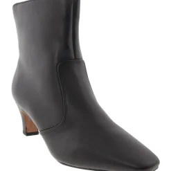 Alexandria Suede Square Toe Booties