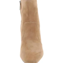 Alexandria Suede Square Toe Booties