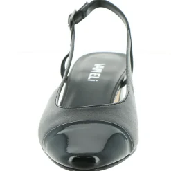 Aliz Slip On Slingback Heels