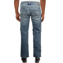 Allan Denim Cotton Straight Leg Jeans