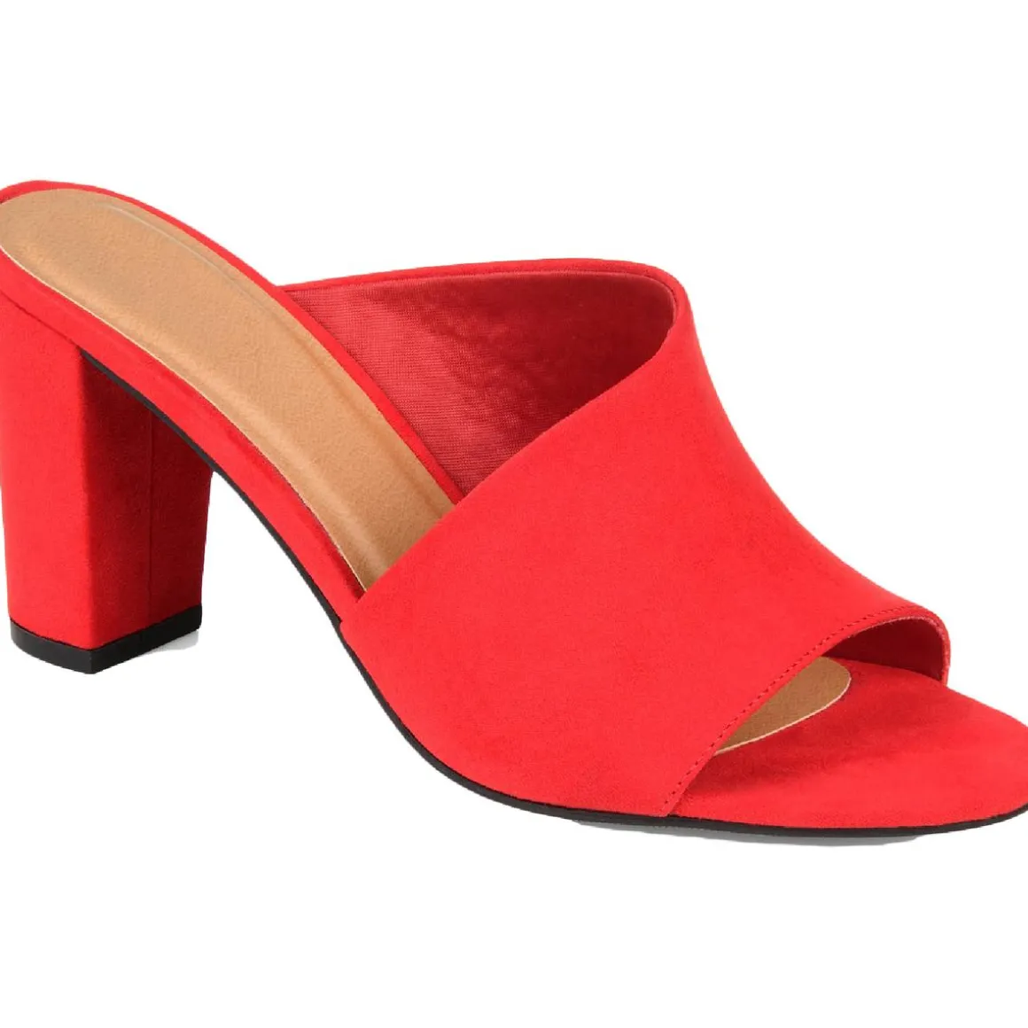 Allea Block Heel Mule Sandals